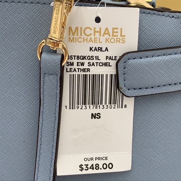 MICHAEL KORS KARLA Small EW Satchel 35T8GKGS1L   Saffiano leather - Picture 14 of 16